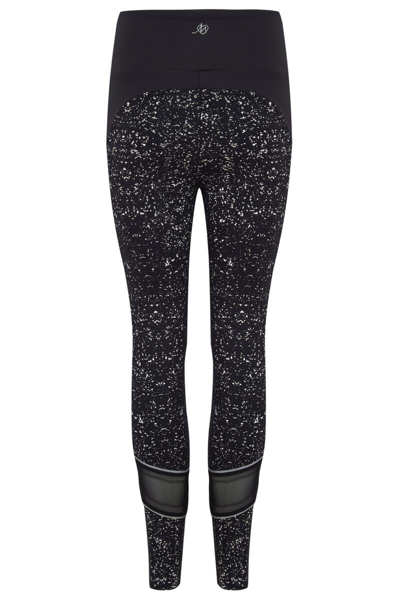 Energy React Mesh Panel Legging-Black/Silver