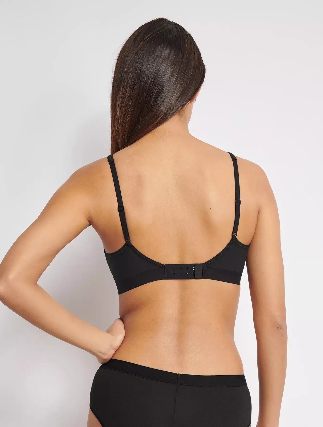 Sloggi Ever Ease Soft Bra-Black
