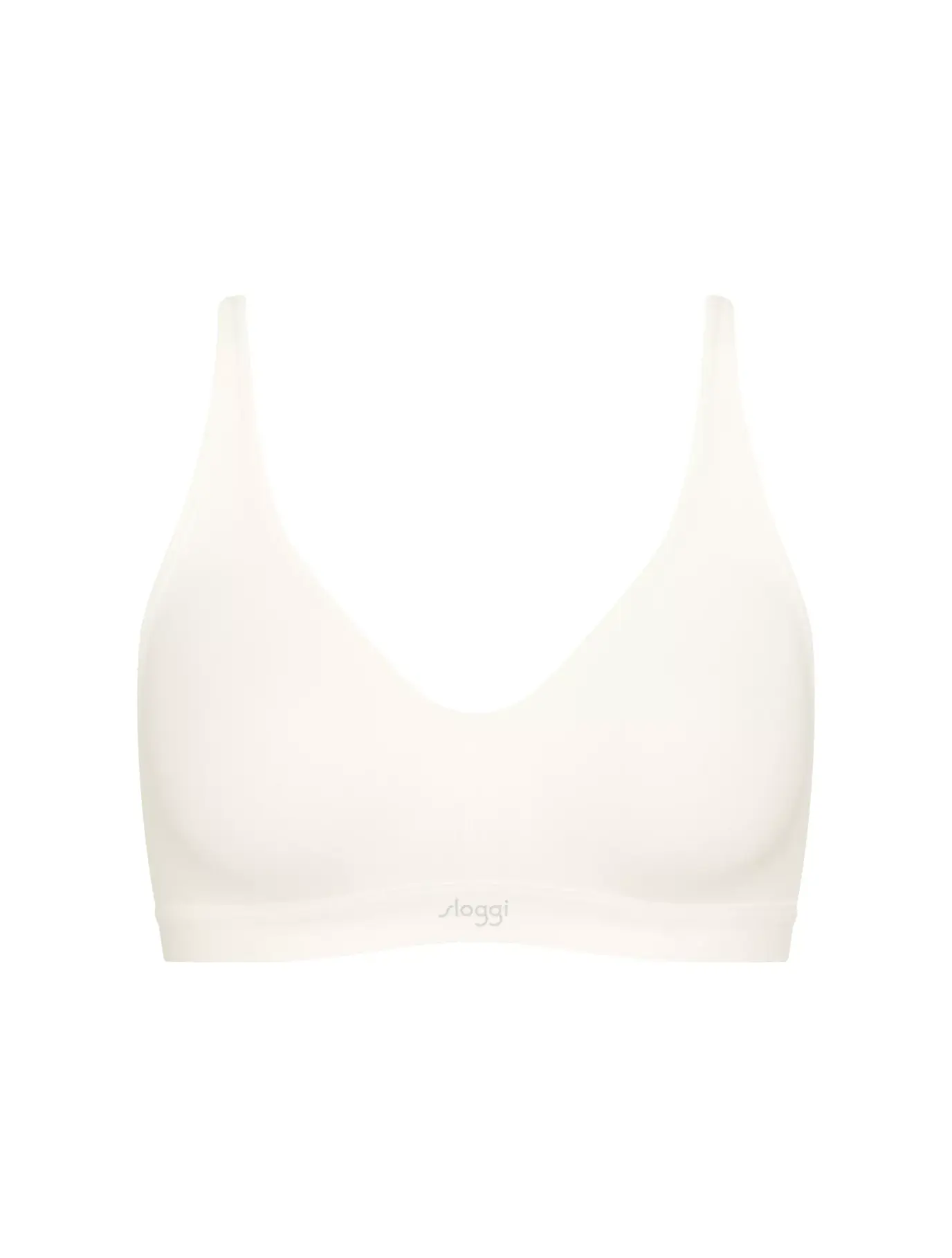 Sloggi Ever Ease Soft Bra-Silk White