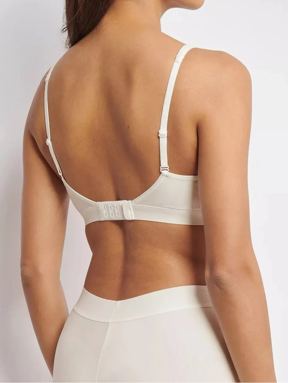Sloggi Ever Ease Soft Bra-Silk White