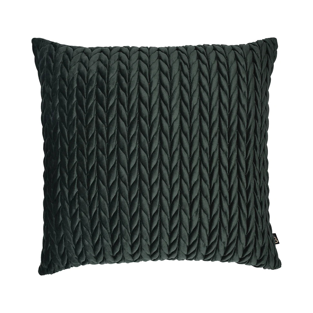 Cushion Cover-Amory in Black by Laurence Llewelyn Bowen