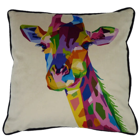 Pop Art-Cushion Cover-Giraffe
