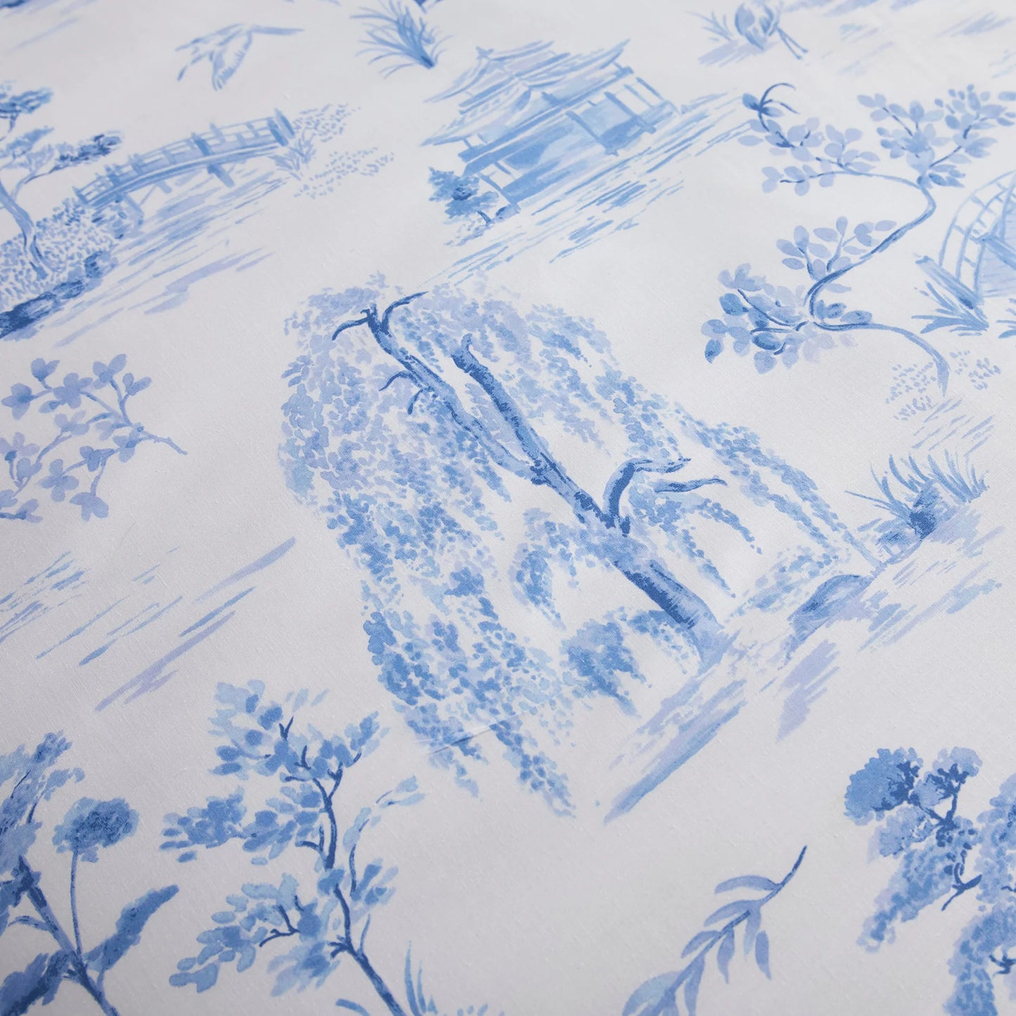 Duvet Cover Set-Oriental Garden Blue