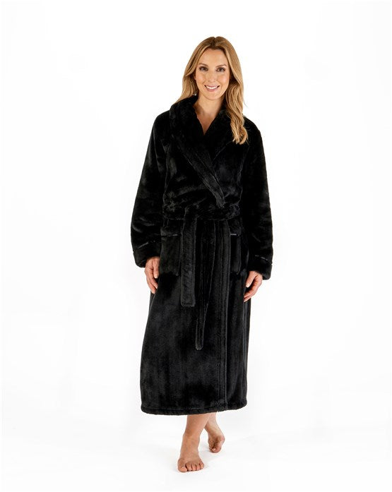 Fleece sales wrap robe