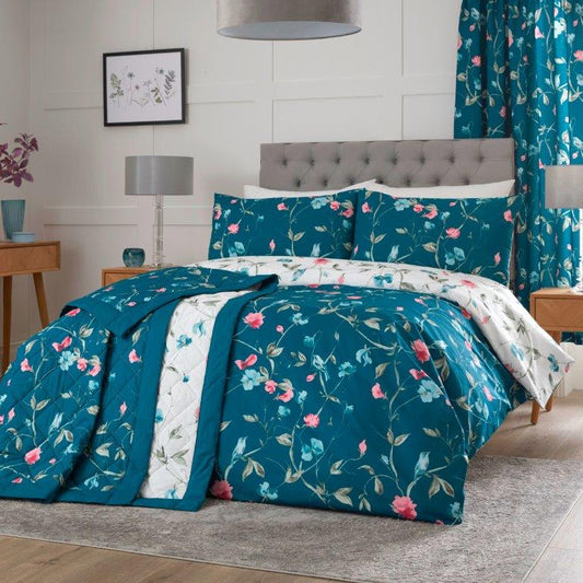 Duvet Cover Set-Sweet Pea by Dreams and Drapes-Reversible