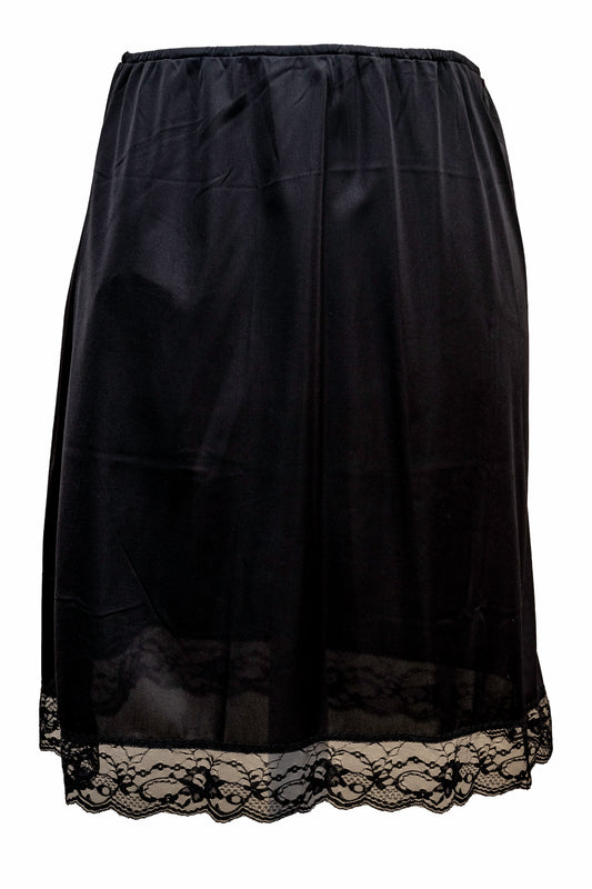 Ladies-Half Slip Petticoat-26''Length-Black