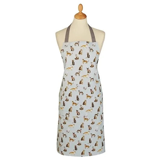 Cooksmart Apron-100% Cotton-Curious Cats Design