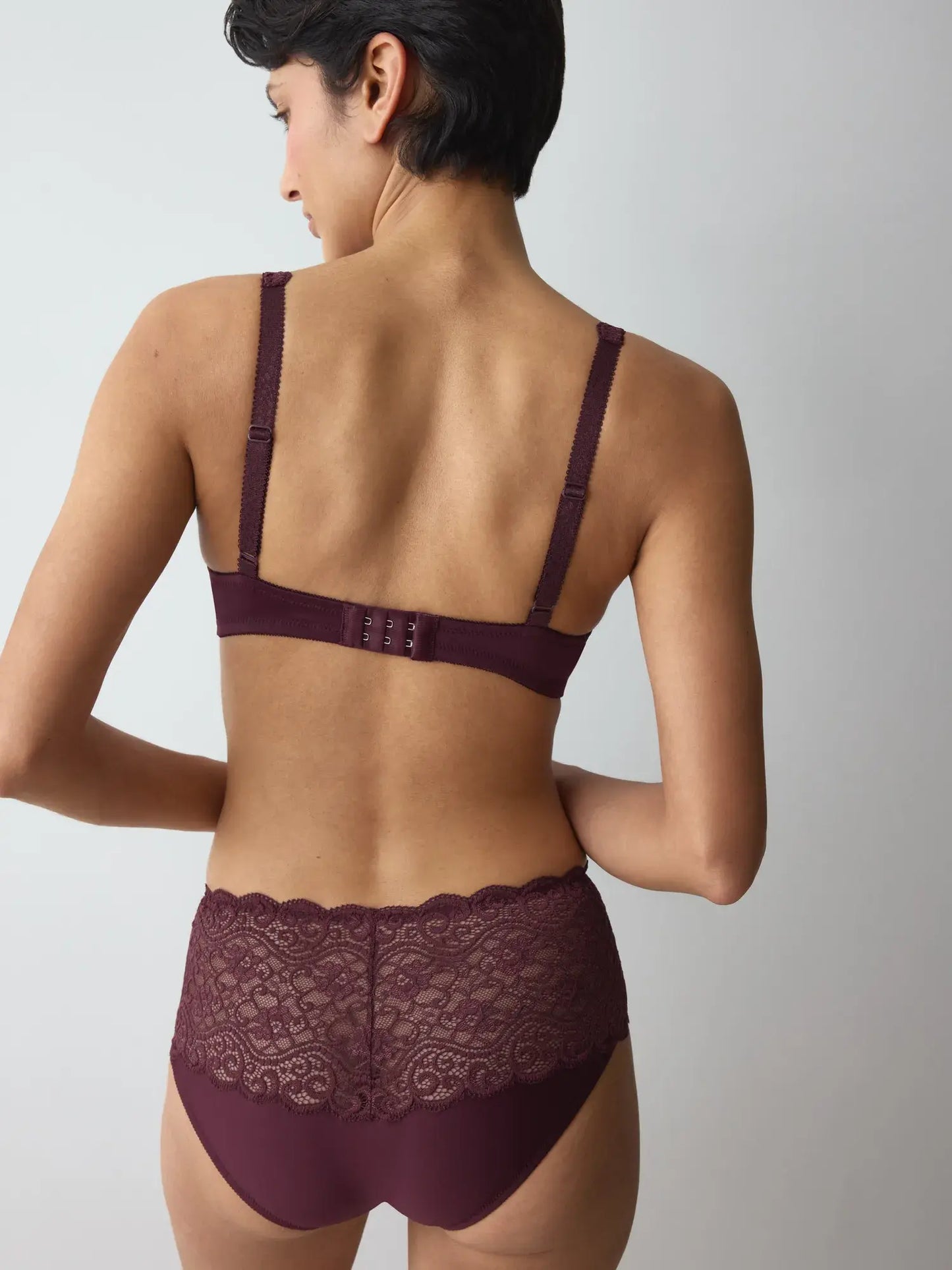 Triumph-Amourette WHP-Wired Padded Bra-Claret