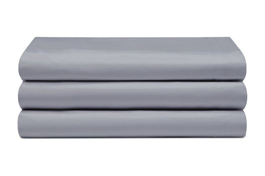 Belledorm-Flat Sheets-Luxury Percale-200 Thread Count-Grey