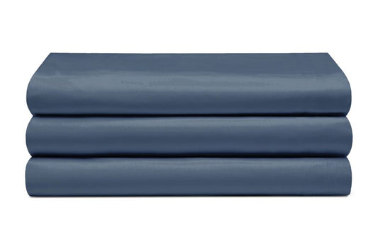 Belledorm-Flat Sheets-Luxury Percale-200 Thread Count-Navy