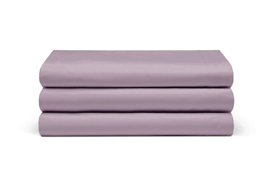 Belledorm-Flat Sheets-Luxury Percale-200 Thread Count-Misty Rose