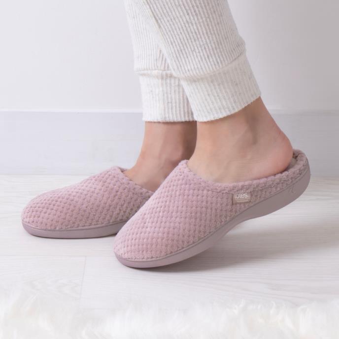 Ladies sales mule slippers