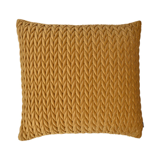 Cushion Cover-Amory in Gold by Laurence Llewelyn Bowen