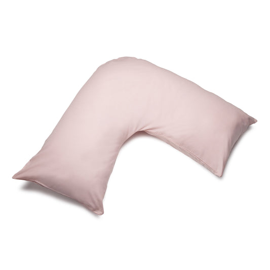 Belledorm-V-Shaped Orthopaedic Pillowcase-Blush