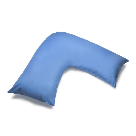 Belledorm-V-Shaped Orthopaedic Pillowcase-Sky Blue
