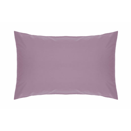 Belledorm-Housewife Pillowcase-Luxury Percale-200 Thread Count-Misty Rose