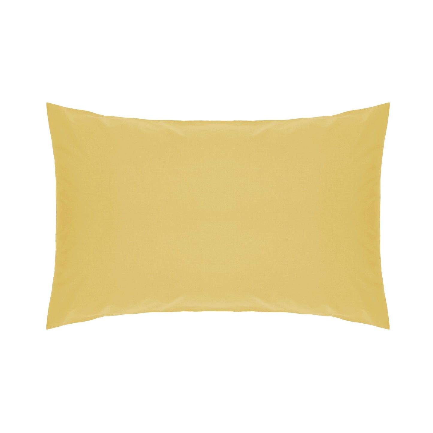 Belledorm-Housewife Pillowcase-Luxury Percale-200 Thread Count-Saffron