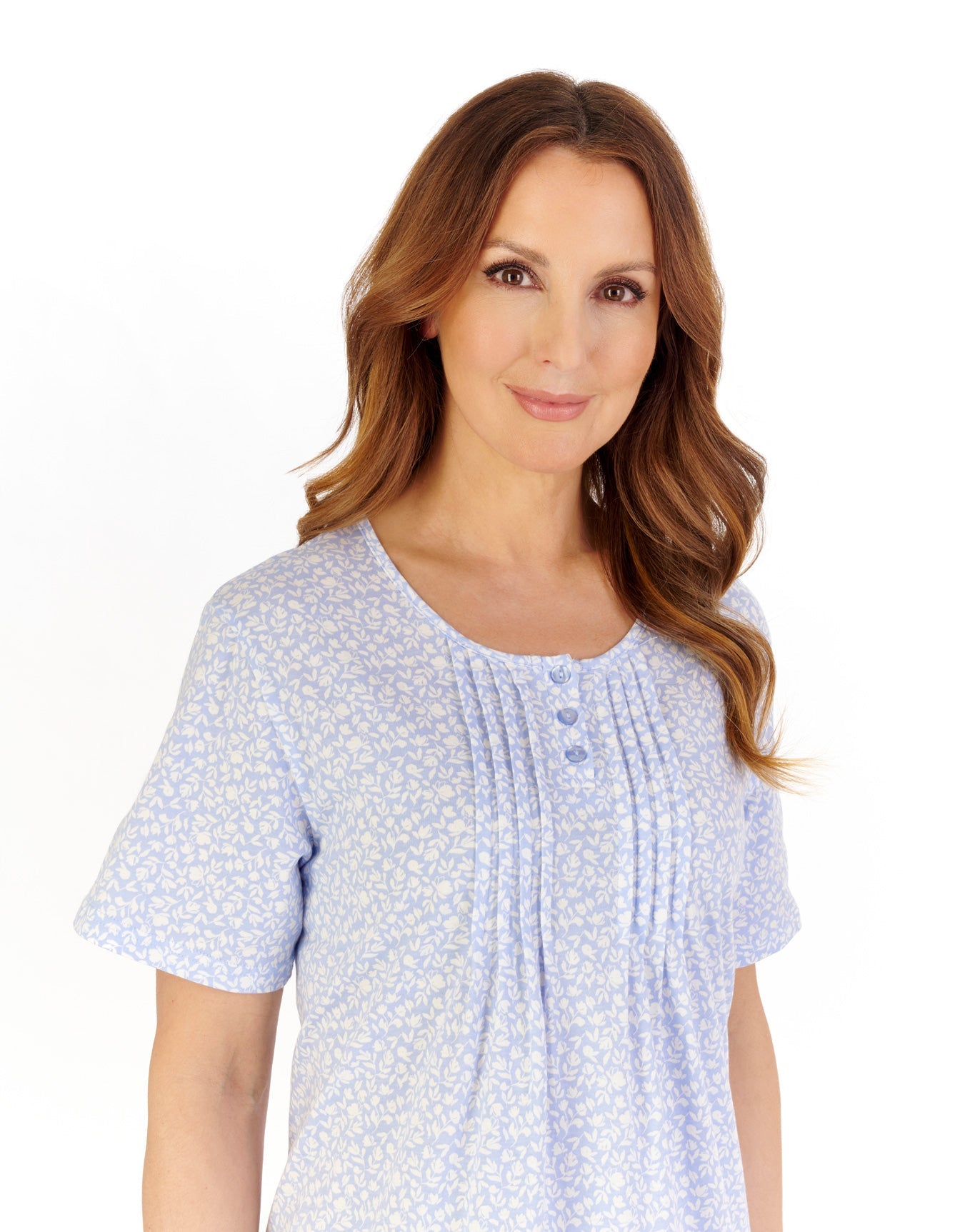Slenderella-100% 45''Cotton Nightdress-ND1102