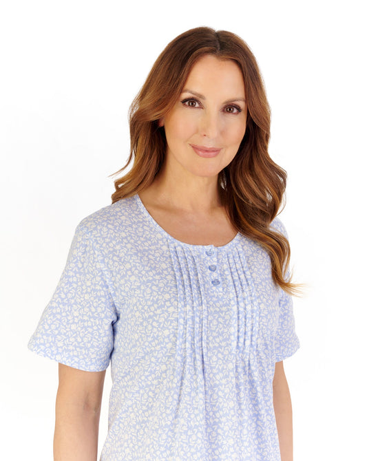 Slenderella-100% 45''Cotton Nightdress-ND1102