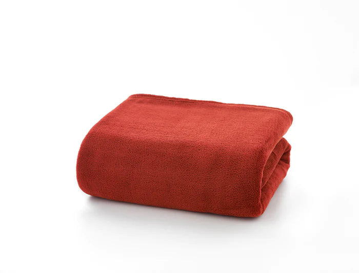 Deyongs-Snuggle Touch-Microfibre Throw-Ruby