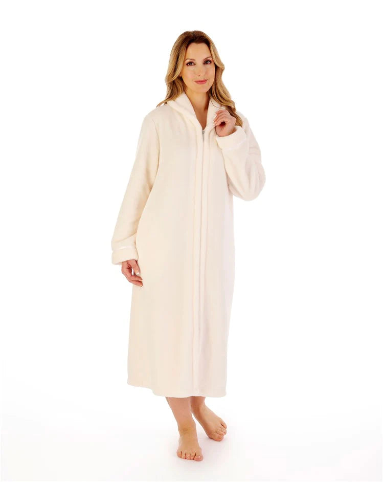 Daisy Dreamer Women's Terry Zip Through Robe 100% Cotton Towelling Dressing  Gown Ladies Bath Robes, Navy 16-18 : Amazon.co.uk: Fashion