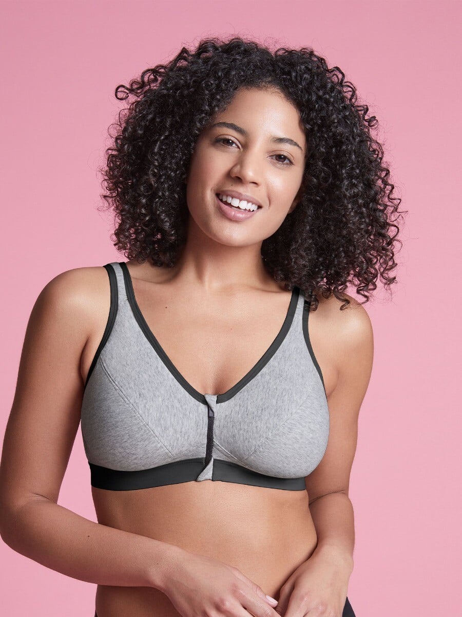 Royce-Eden-Organic Cotton Wirefree Front Fastening Bra