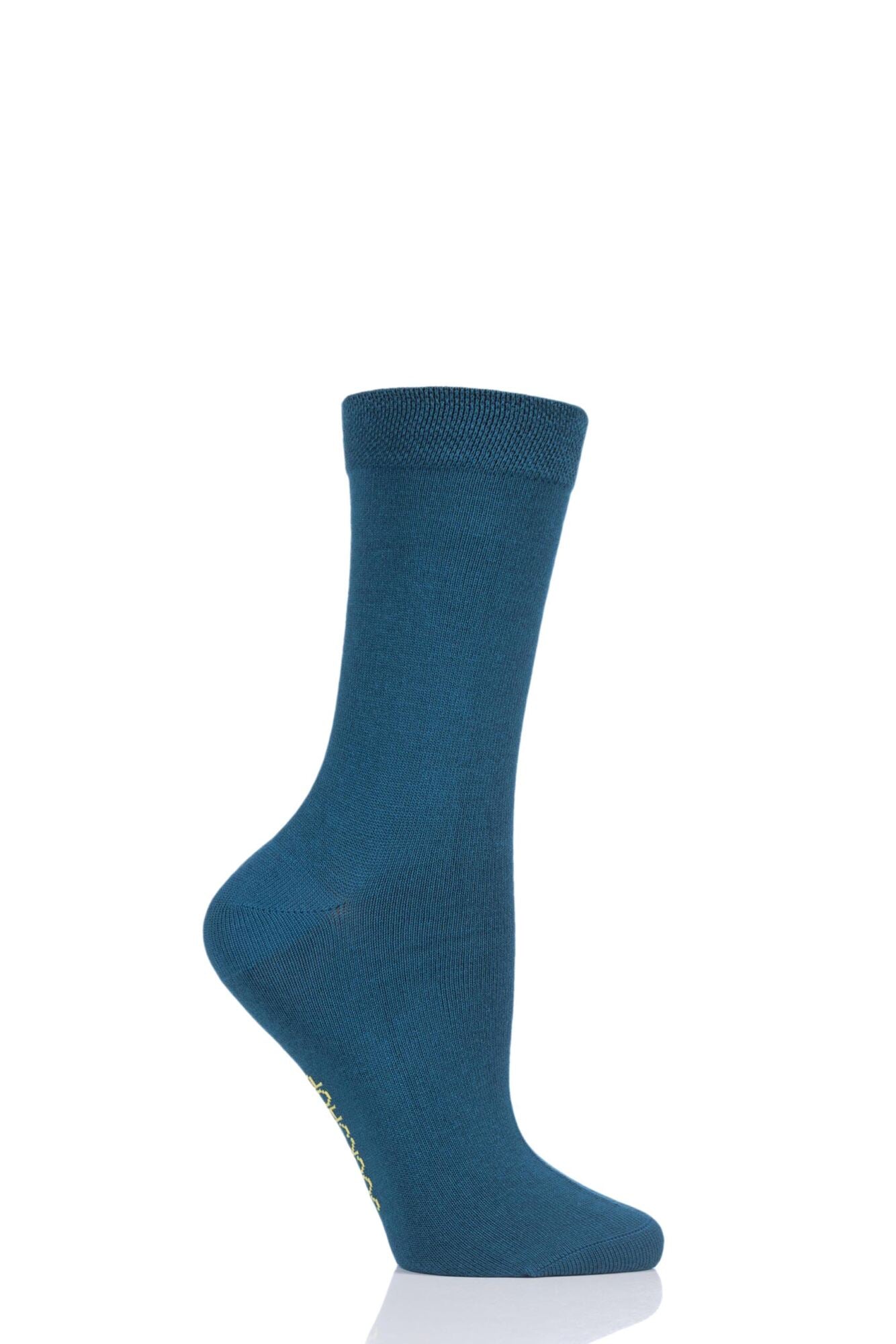 Sockshop-Ladies Bamboo Socks-Colour Burst-Evergreen