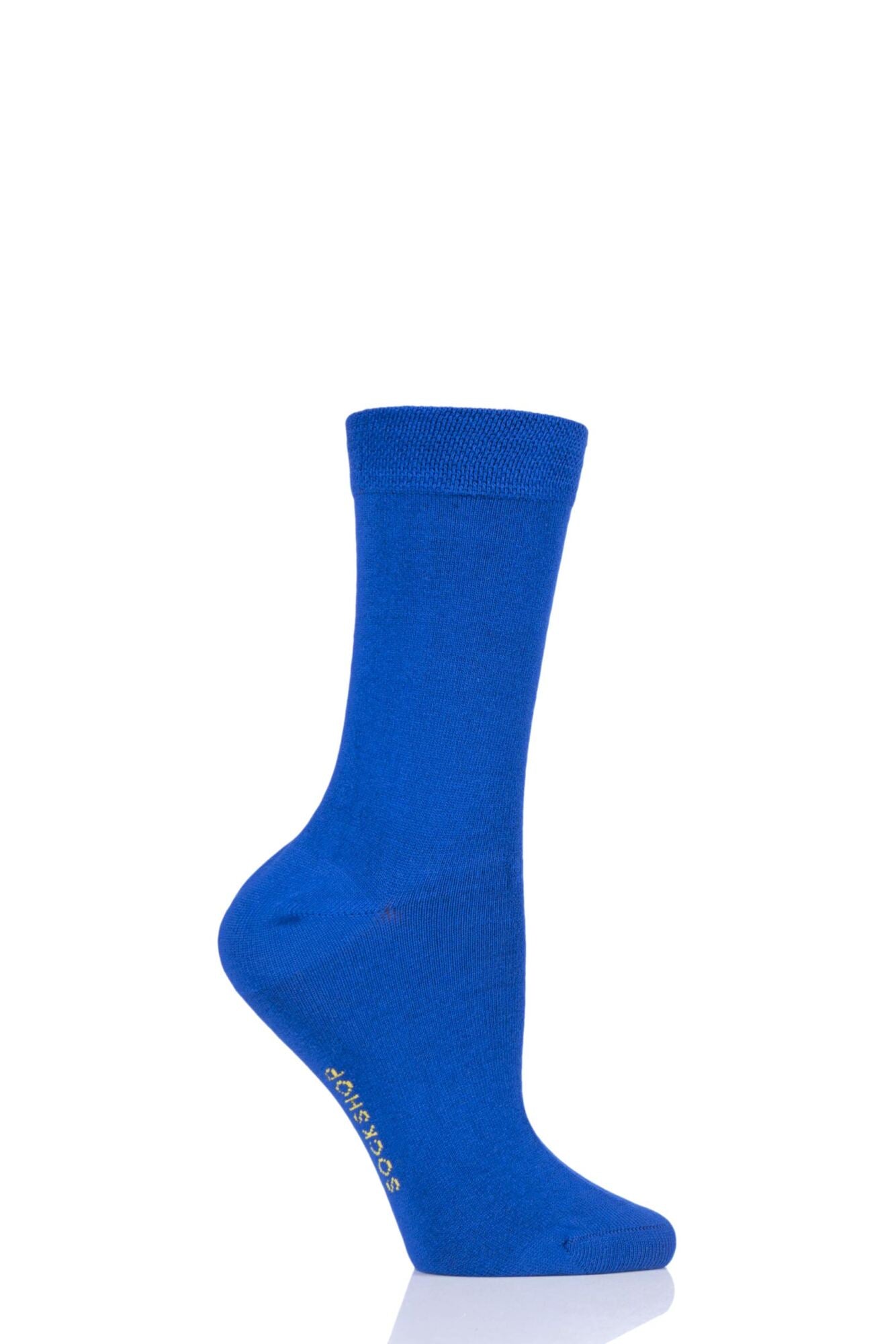 Sockshop-Ladies Bamboo Socks-Colour Burst-True Blue