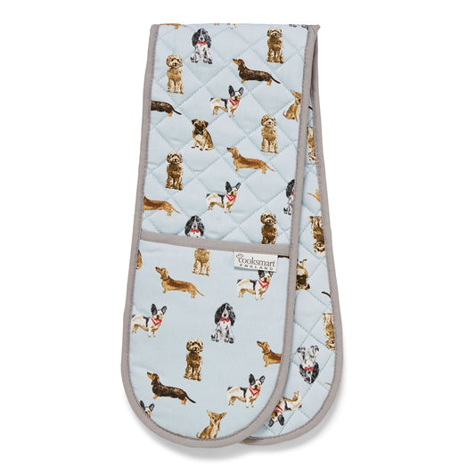 Cooksmart-Curious Dogs Oven Gloves