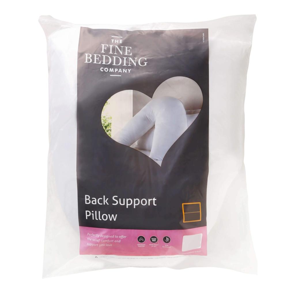 Back Support V-Shaped Pillow by Fine Bedding