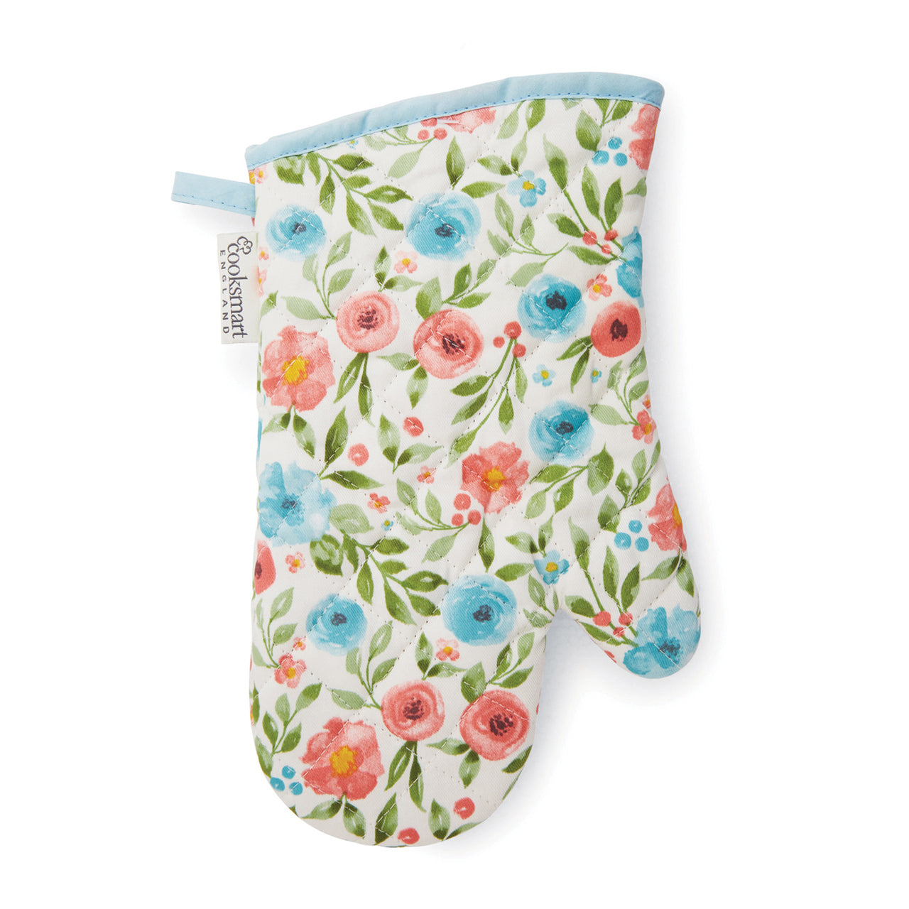Cooksmart-Country Floral Oven Mitt-Organic Cotton