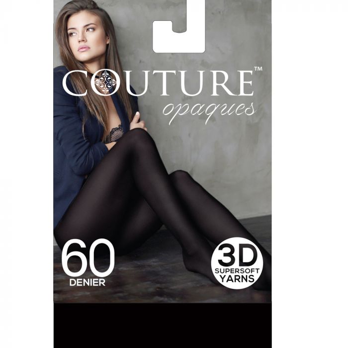 Couture-60 Denier Opaque Tights