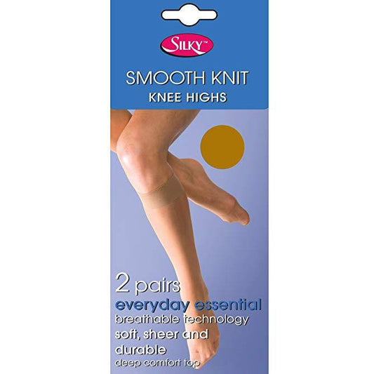 Silky-Ladies Knee Highs-2 Pair Pack