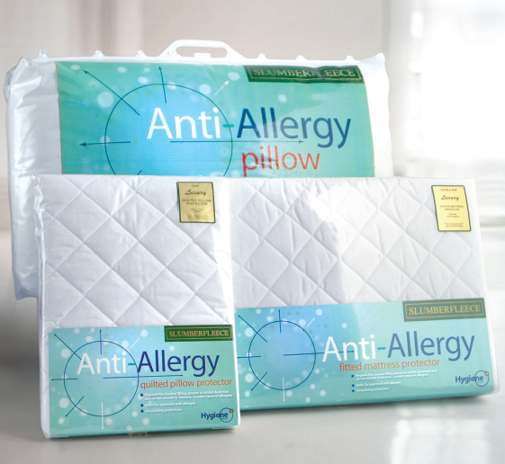 SlumberfleeceAntiAllergy Mattress ProtectorAll Sizes Whites of