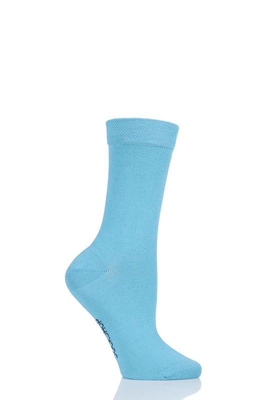 Sockshop-Ladies Bamboo Socks-Colour Burst-Pure Shores